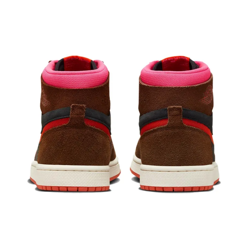 Jordan 1 High Zoom Air CMFT 2 Cacao Wow Picante Red Women's-4
