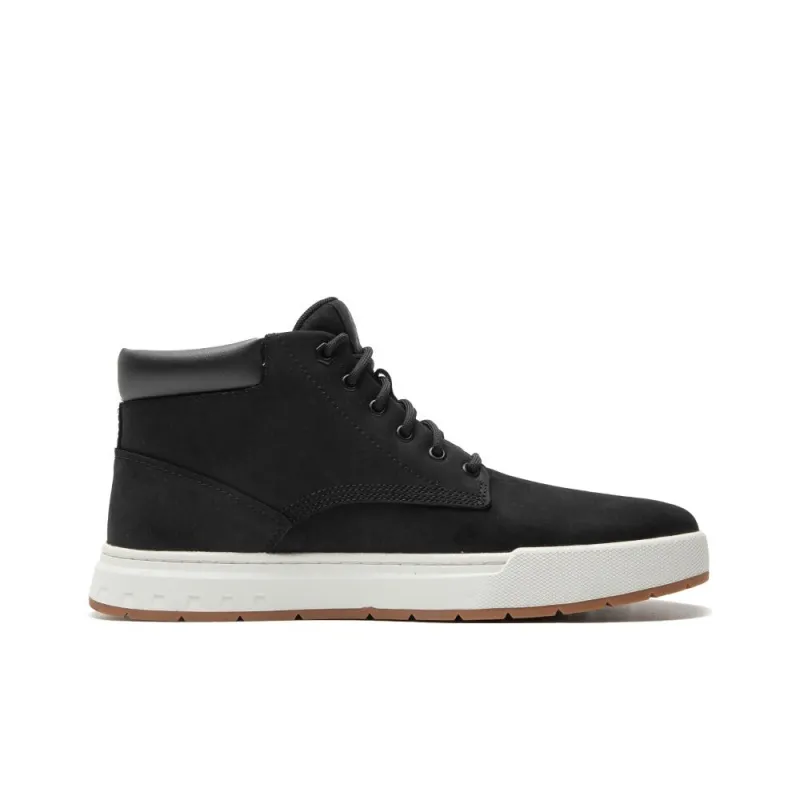 Timberland Maple Grove Leather Chukka Boot 'Black Nubuck'-1