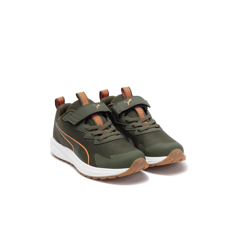 PUMA Twitch Runner Anti-Slip Wear-Resistant Low-Top Kids' Running Shoes Jasper Children Aged 3-7 Years Old-3