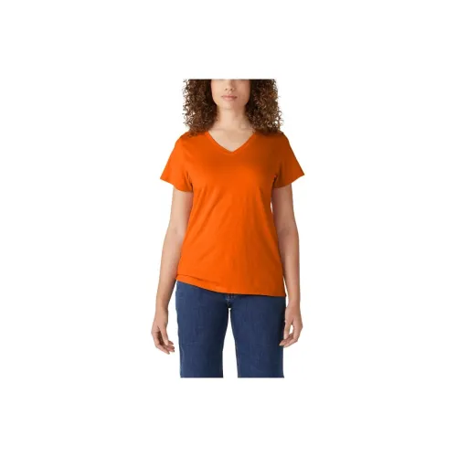 Dickies T-Shirts Women's Orange