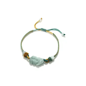 North Cain Bean Type Jadeite Bracelets Unisex