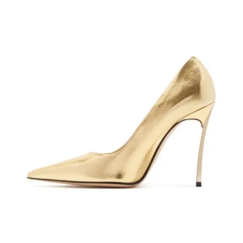 Casadei Super Blade 100mm Metallic Pumps