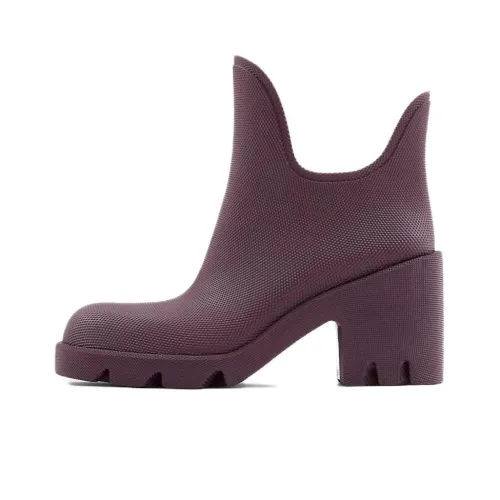 Burberry Ankle Boots Women's Fuchsia