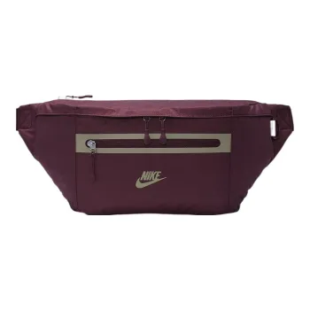 Nike ELEMENTAL Fabric One Shoulder Crossbody Fanny Pack Regular Unisex Night Brown Red/Khaki