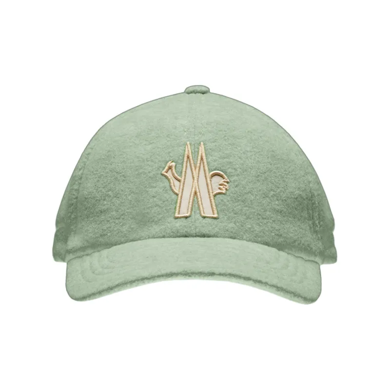 Moncler Logo patch Fleece Cap-0