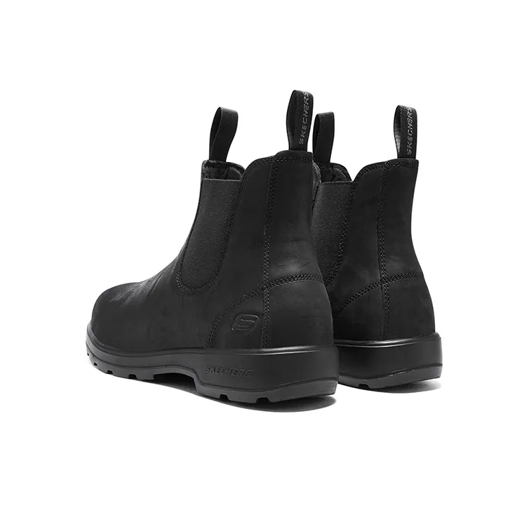 Skechers Relaxed Fit Men's Casual Shoes Men's All Black-4