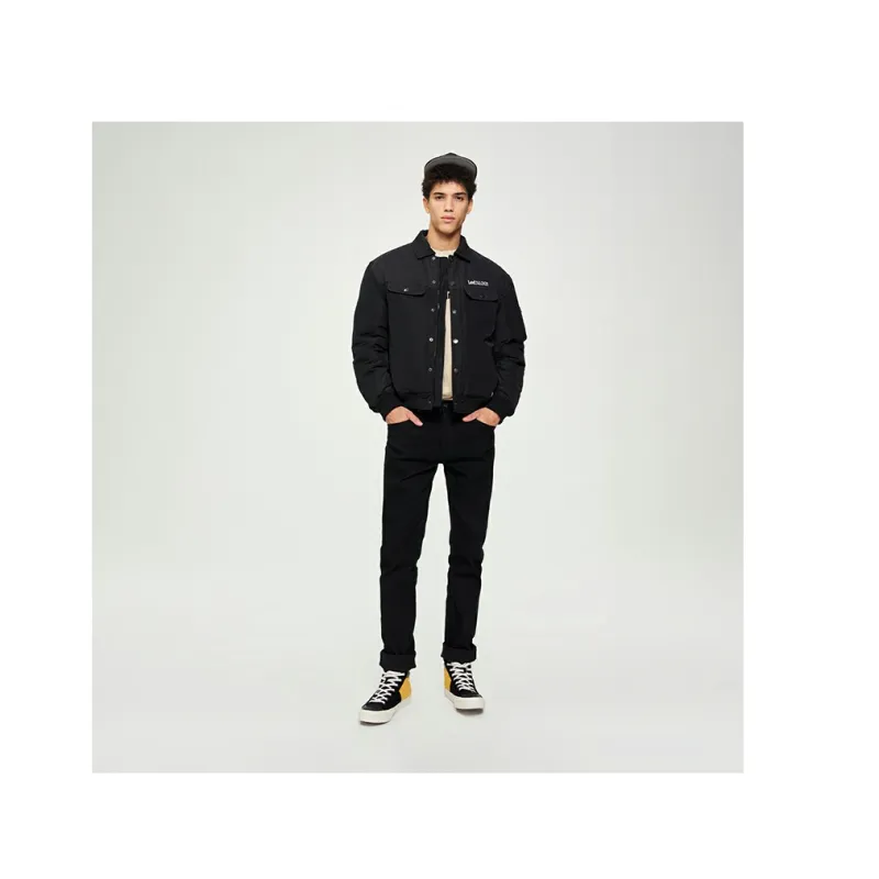 Lee Xline Down Jackets Men Black-5
