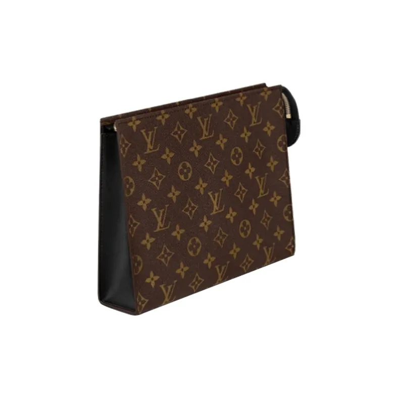 LOUIS VUITTON Toiletry Pouch Nm Monogram Brown/Beige-1