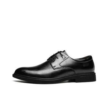 CHINT Dress Shoes Men Low Top Black