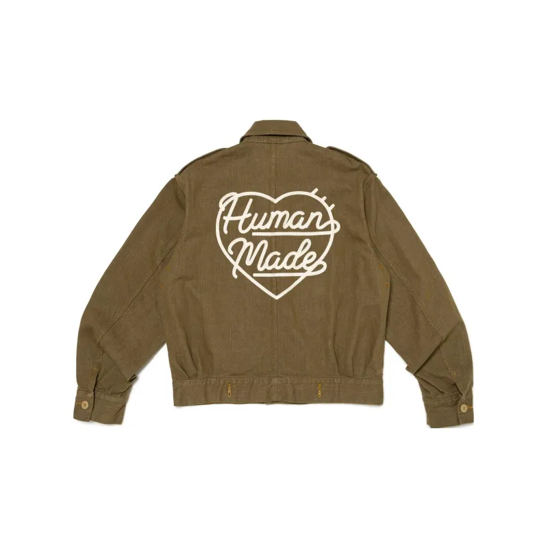 HUMAN MADE Military Denim Jacket-1
