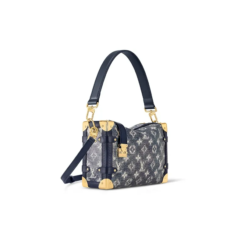 LOUIS VUITTON Side Trunk Blue-1