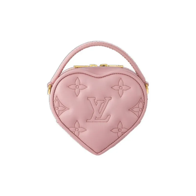 LOUIS VUITTON Leather Shoulder Bag, Crossbody Bag, Handbag Regular Women's Pink-2