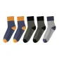 5 Pack (Dark Blue 2+Army Green 2+Light Gray 1)