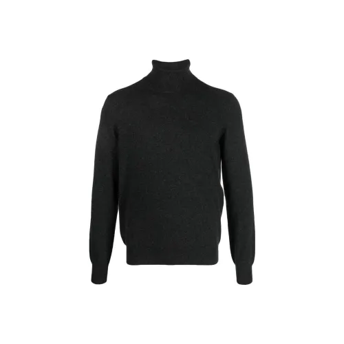 BARBA Ribbed-trim Roll-neck Jumper