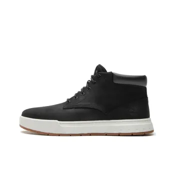 Timberland Maple Grove Leather Chukka Boot 'Black Nubuck'