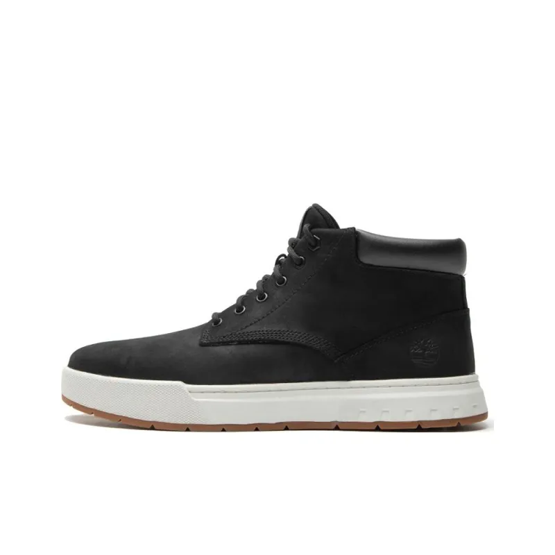 Timberland Maple Grove Leather Chukka Boot 'Black Nubuck'-0