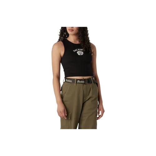 Dickies Tank Tops Women's Black