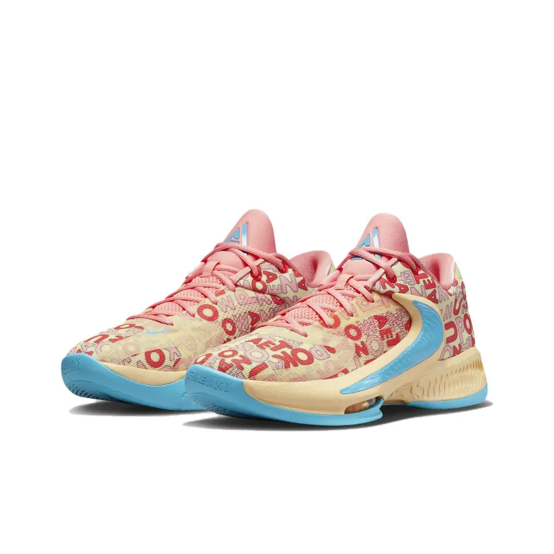 Nike Zoom Freak 4 'Letter Bros Coral'-2