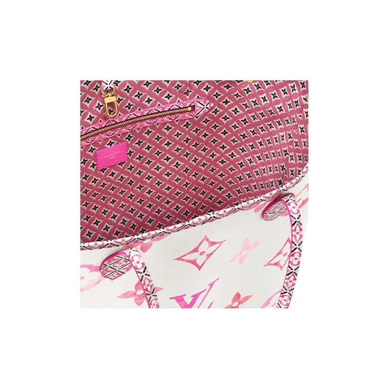 LOUIS VUITTON Neverfull Mm Pink-6