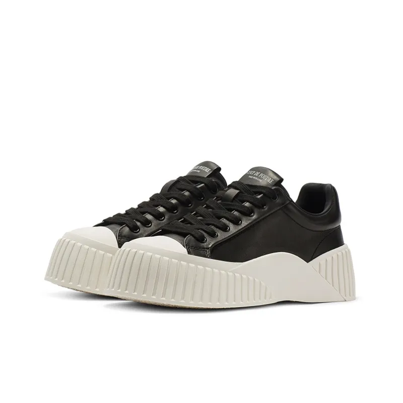 Coup De Foudre Height Increasing Low-Top Skateboard Shoes 5cm Women's-1