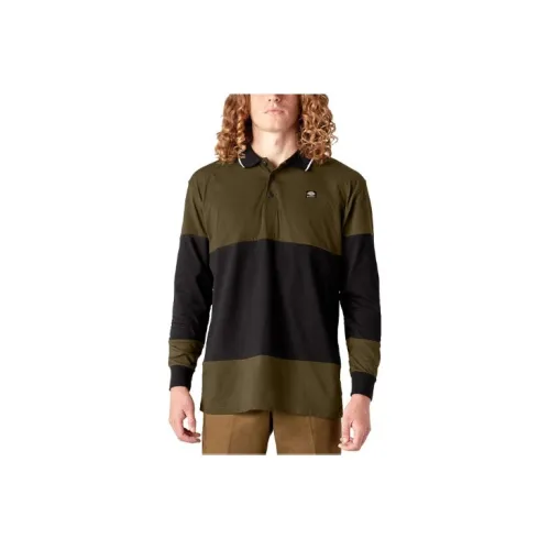 Dickies Polo Shirts Men Olive Green