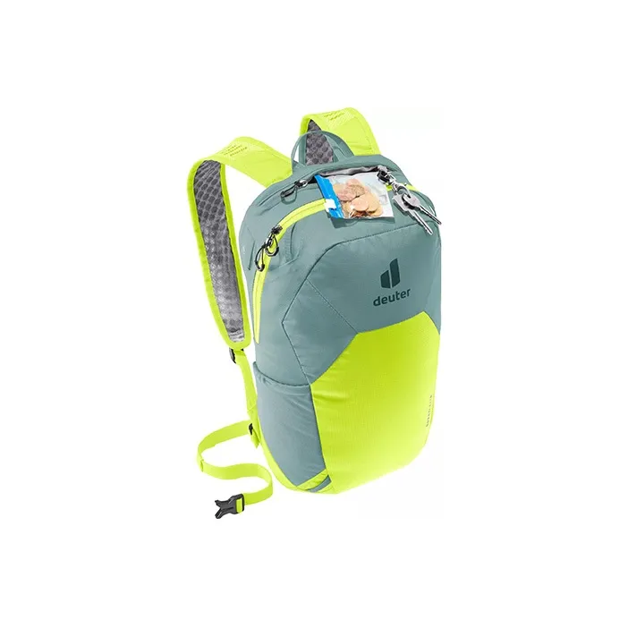 DEUTER Recycled Nylon Backpack Unisex Green-3