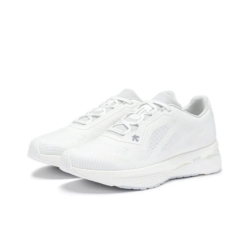 DESCENTE ENERZITE FLUID Cushioning Low Top Casual Running Shoes Men's White-2