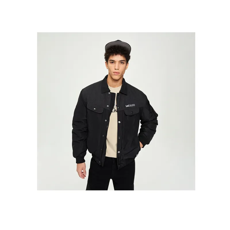 Lee Xline Down Jackets Men Black-6