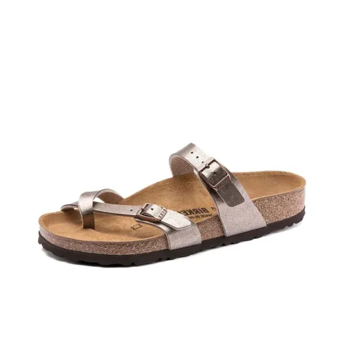 Birkenstock Mayari Slide Slippers Women's Brown Narrow