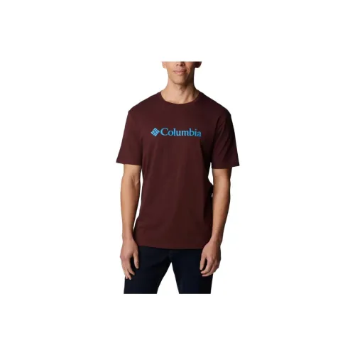 Columbia CSC T-Shirts Men Deep Red