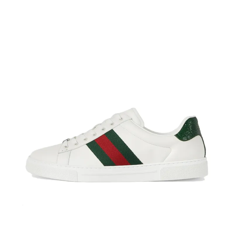 GUCCI Ace Web White Green Red-0