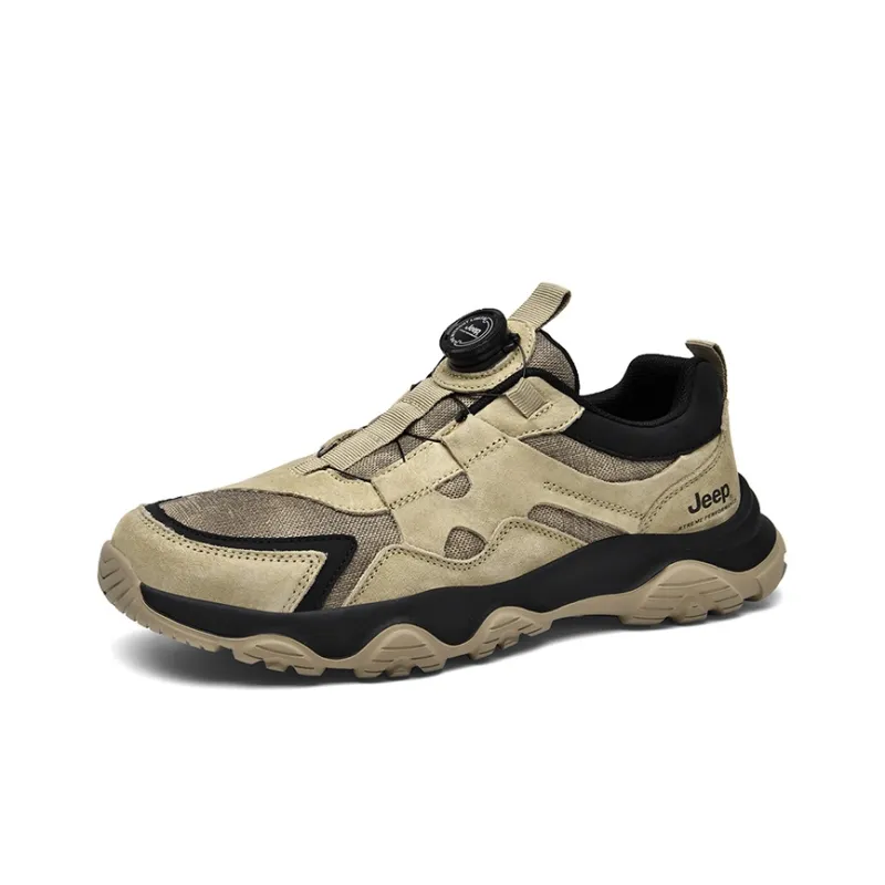 Jeep Breathable Lightweight Anti-Slip And Wear-Resistant Low-Top Outdoor Shoes Men's-10