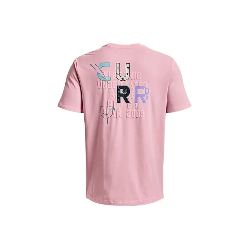Under Armour T Shirt Men's Pink-1
