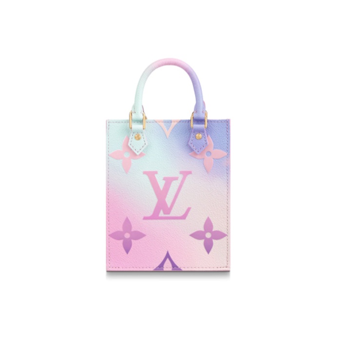 LOUIS VUITTON Petit Sac Plat Sunrise Pastel POIZON