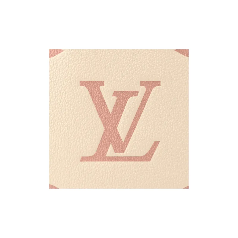 LOUIS VUITTON NEVERFULL Cow Leather Tote Combo Bag, One Shoulder Handbag Medium Size Women's Cream White/Pink-4