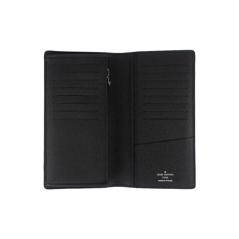 LOUIS VUITTON Wallet Brazza Monogram Eclipse Black-3