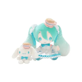 Sanrio Yugui Dog Hatsune Miku Doll Set Dolls Plush Doll 22cm Height