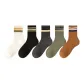 5 Pack (White+Black+Dark Gray+Army Green+Coffee)