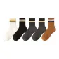 5 Pack (White+Black+2 Dark Gray+Coffee)