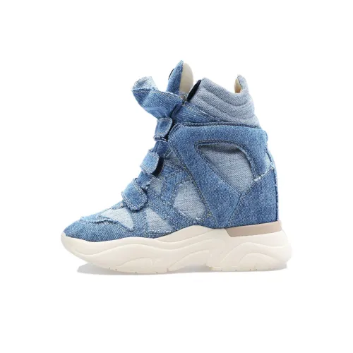 ISABEL Walking High-Top Casual Shoes Women's Blue