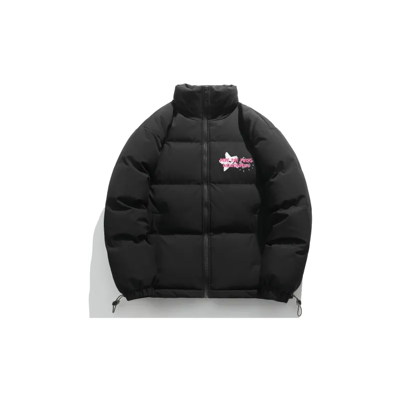 Pepe The Frog Puffer Jacket Unisex-1