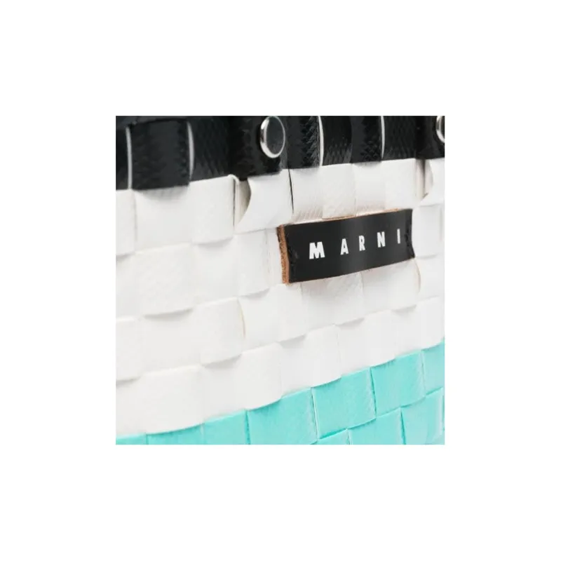 MARNI Polypropylene Tote Bag Shopping Bag Clutch Women's Multicolor-2