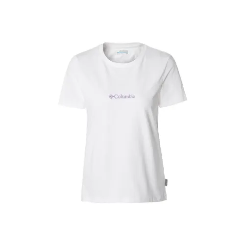 Columbia T-Shirts Women's White