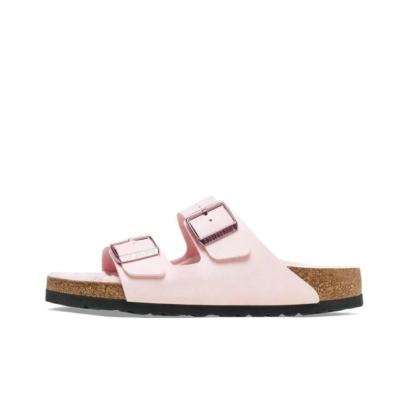 Birkenstock Slide Slippers Women's Light Rose Gold Narrow Fit-0