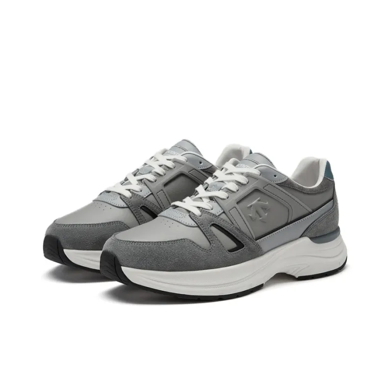 DESCENTE DUALIS Shock Absorbers Low Top Casual Shoes Unisex Gray-2
