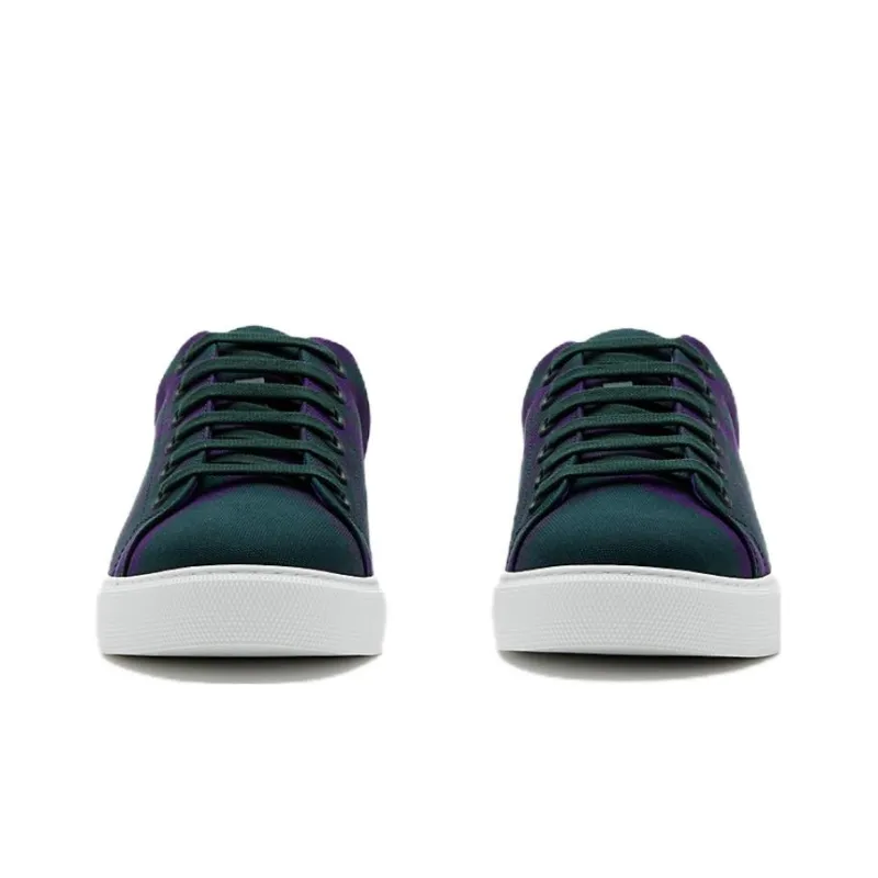 Burberry Checked Lace-up Sneakers-2