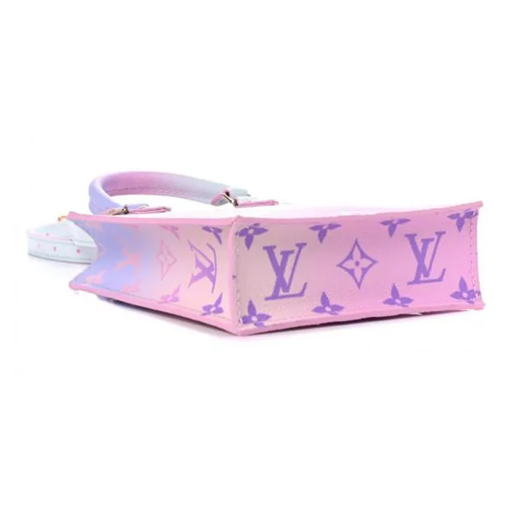 LOUIS VUITTON Petit Sac Plat Sunrise Pastel-3