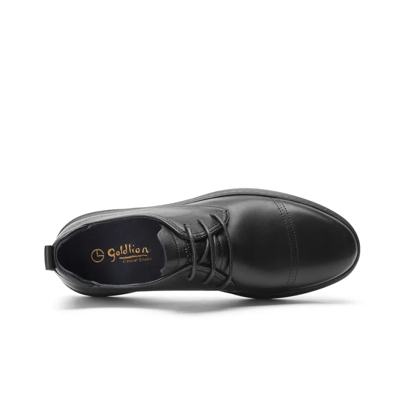 GOLDLION Dress Shoes Men's Black-2