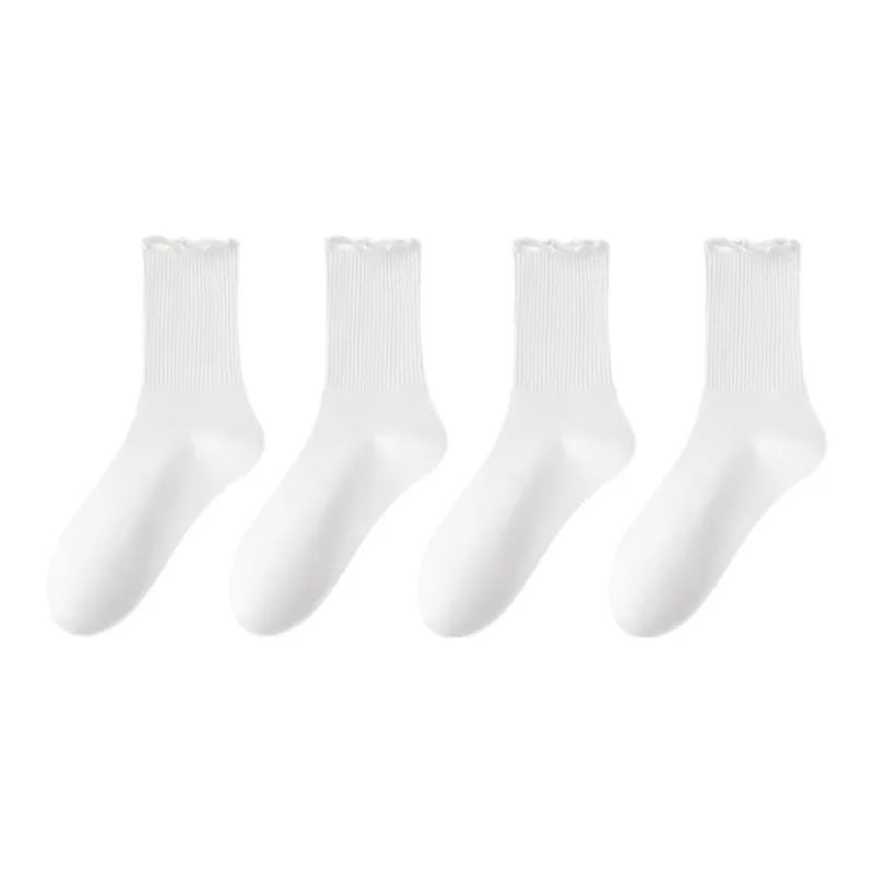 MIIOW Mid-Calf Socks Women's 5 Pack-5