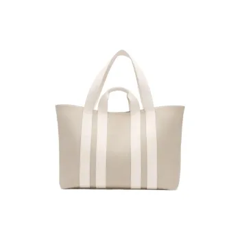 Lanvin Canvas Bag, Tote Bag, Shopping Bag, Handbag Regular Women's Beige